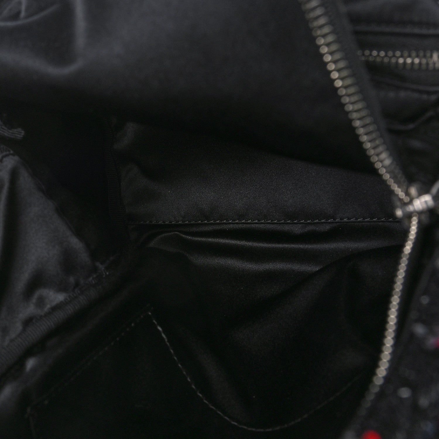 Chanel Tweed Nylon Quilted Small Astronaut Essentials Backpack Black Multicolor 4 of 8