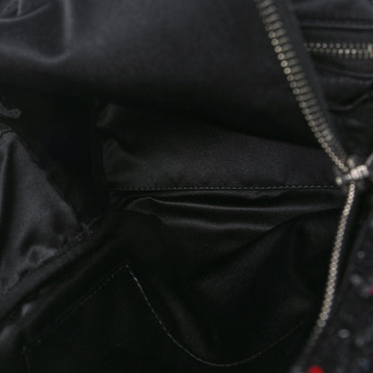 Chanel Tweed Nylon Quilted Small Astronaut Essentials Backpack Black Multicolor 4 of 8
