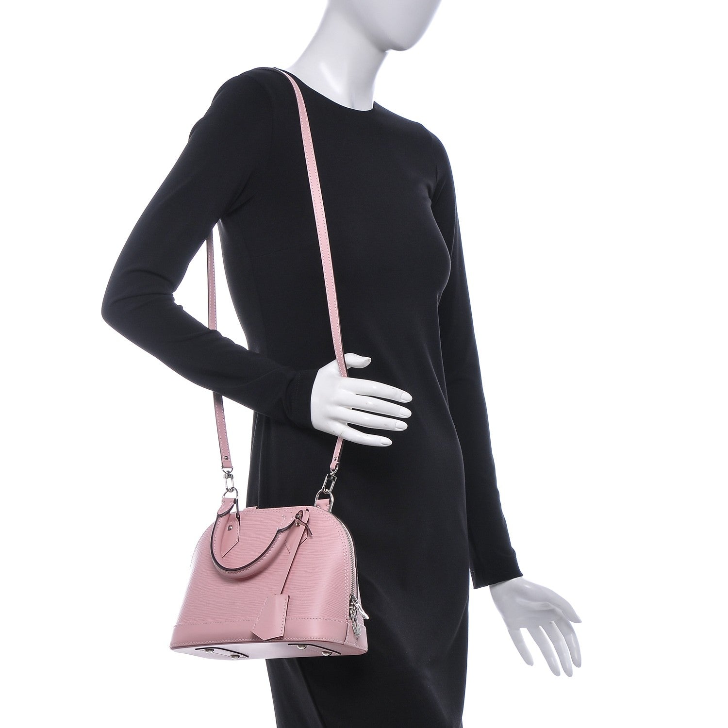 Louis Vuitton Epi Alma BB Rose Ballerine 2 of 6