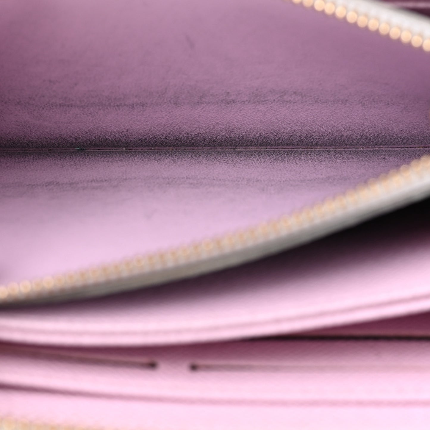 Metallic Monogram LV Garden Zippy Wallet Silver