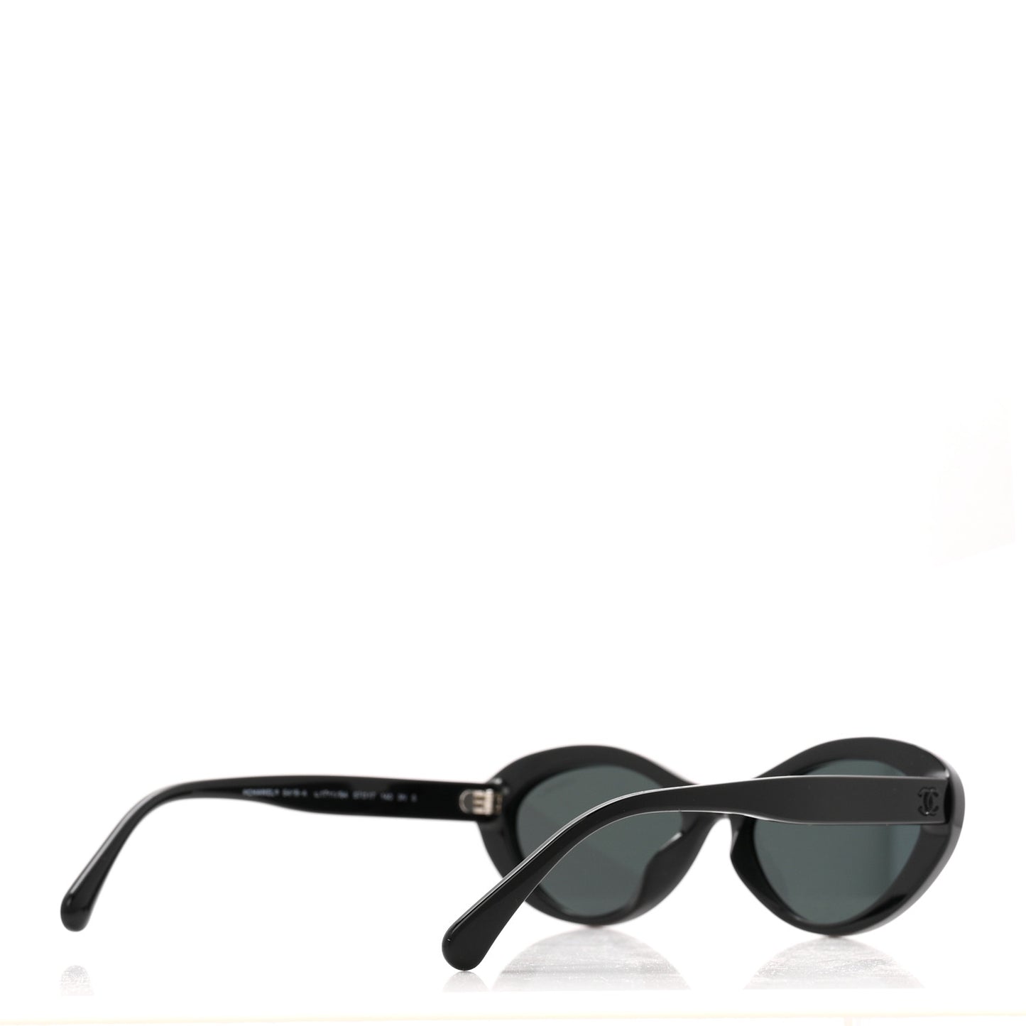 Acetate Oval Sunglasses 5416-A Black Pink