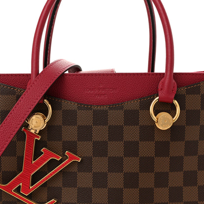 Louis Vuitton Damier Ebene LV Riverside Lie De Vin 8 of 11