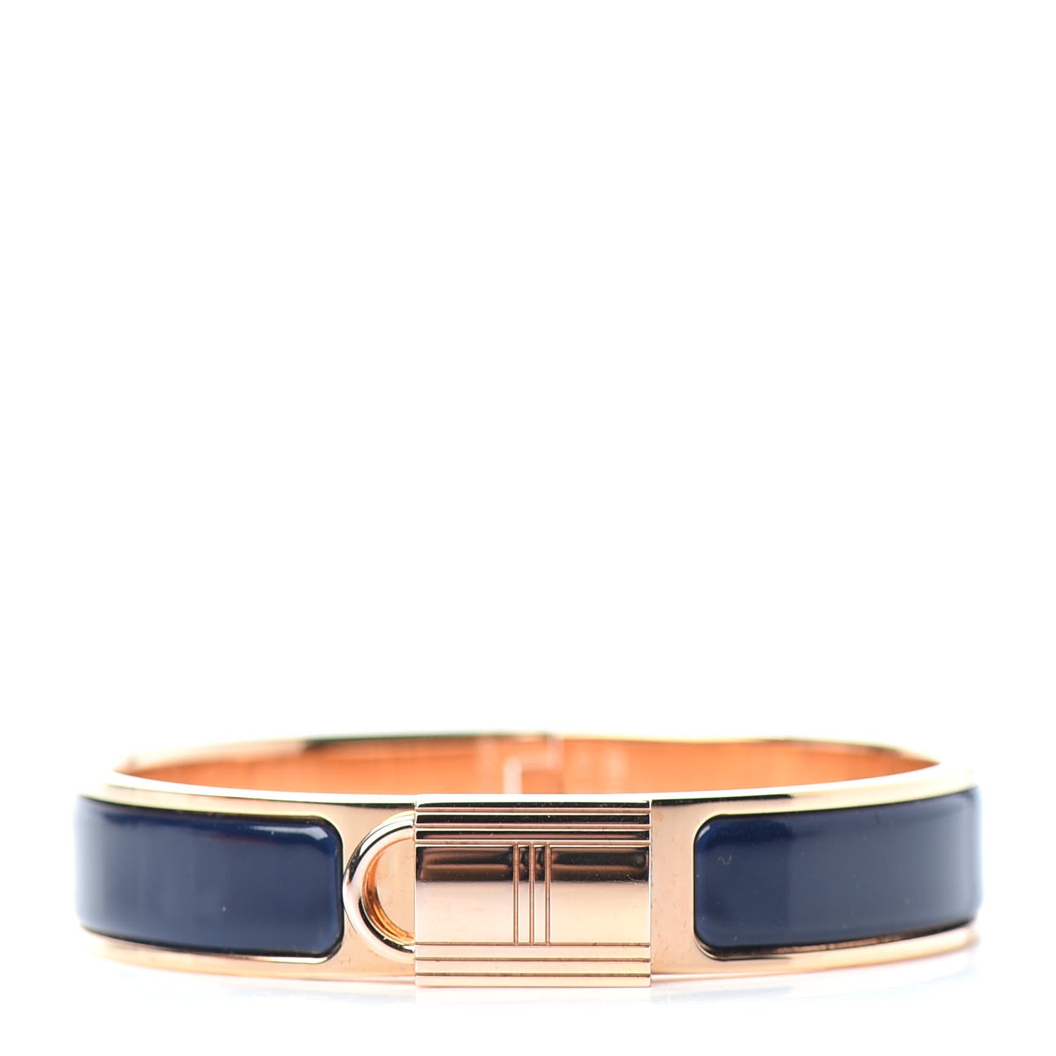 Hermes Enamel Narrow Clic Cadenas Bracelet PM 1 of 5