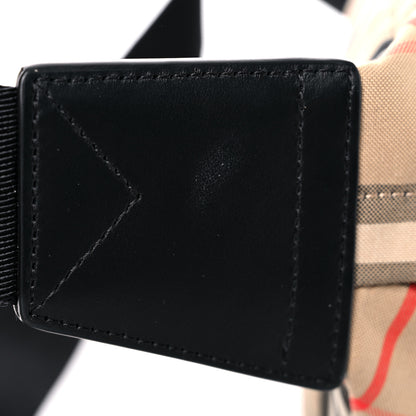 Burberry Nylon Vintage Check Medium Sonny Bum Bag Archive Beige Black 11 of 11