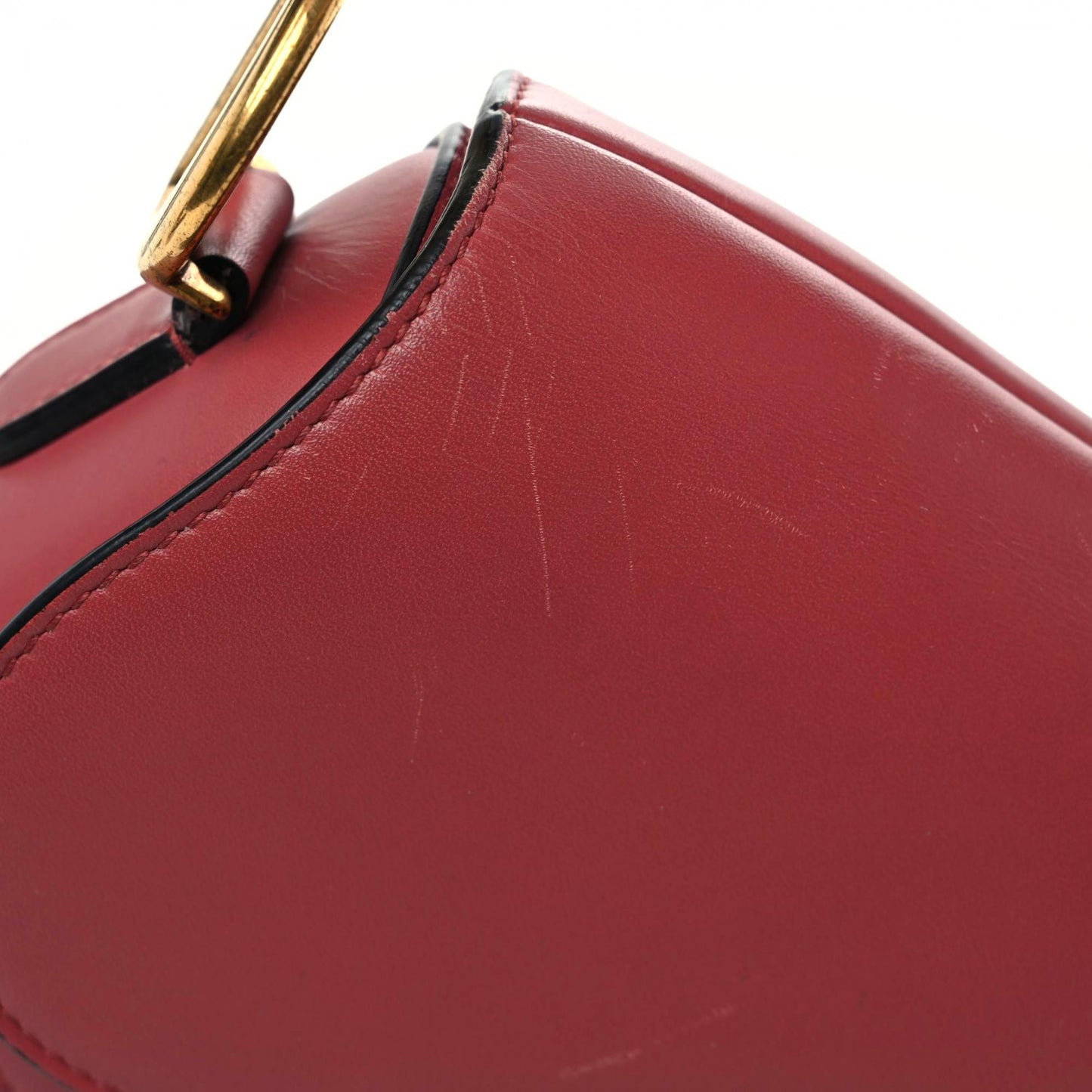 Calfskin Saddle Bag Pink