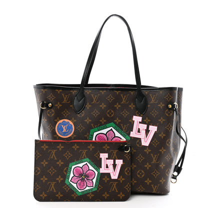 Louis Vuitton Monogram My LV World Tour Neverfull MM 3 of 10