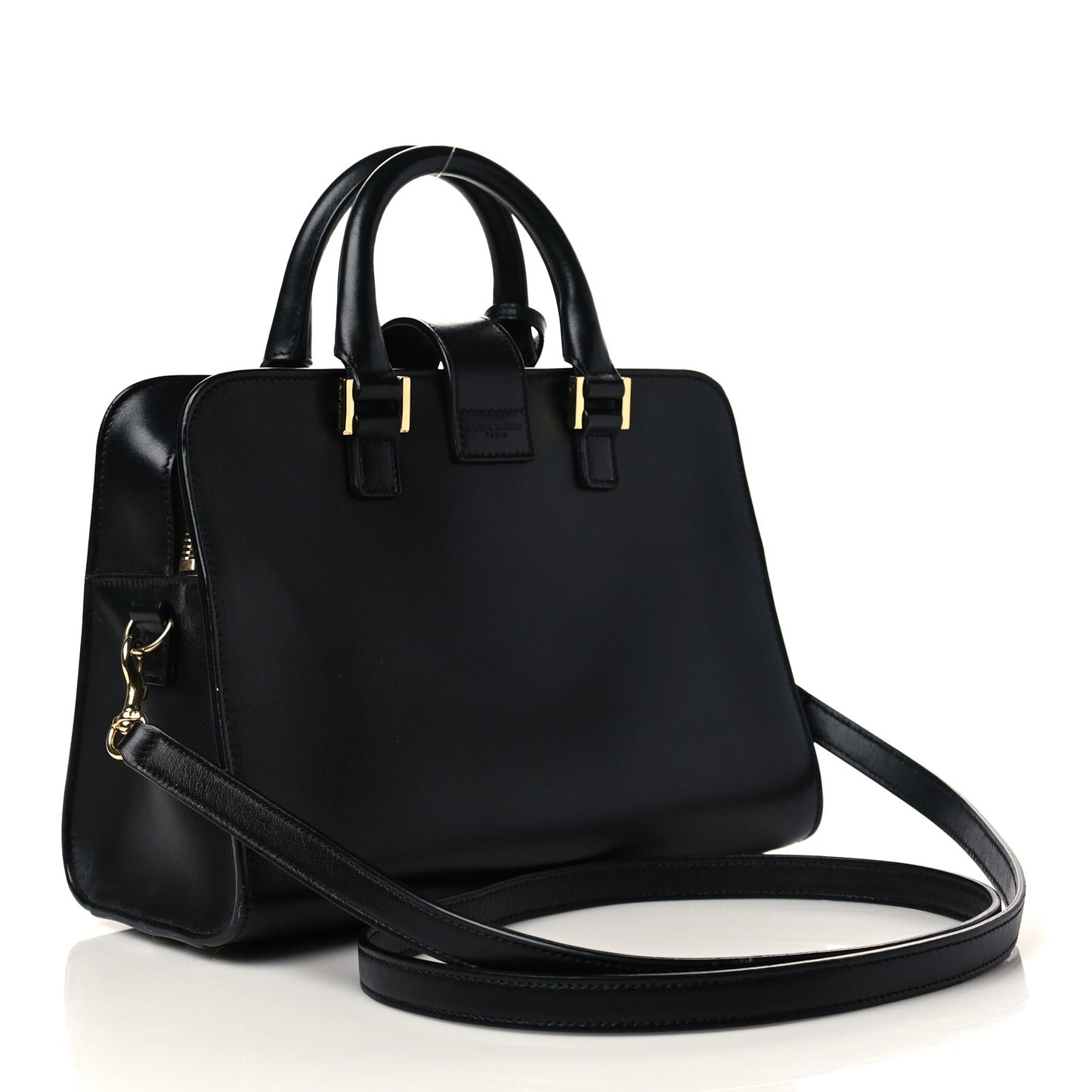 Calfskin Monogram Baby Cabas Black