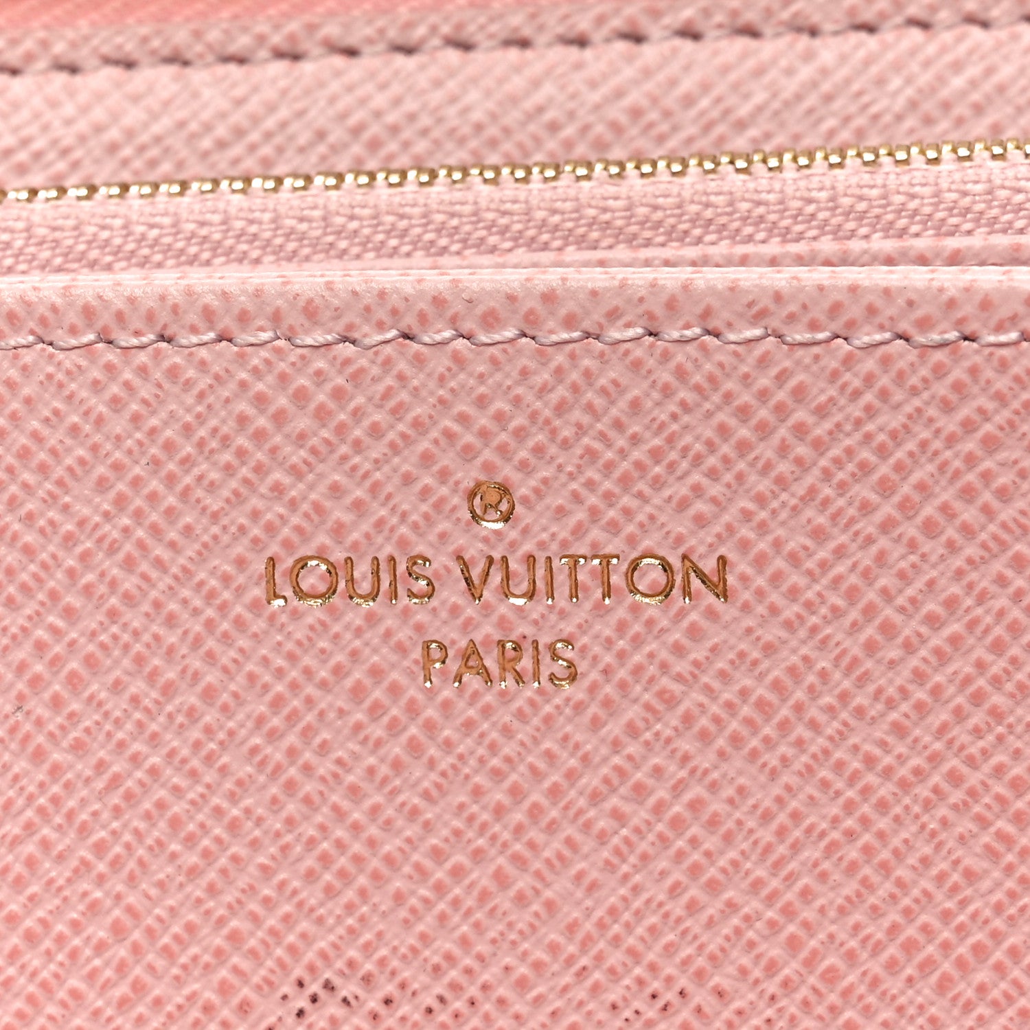 Louis Vuitton Damier Azur Zippy Wallet Rose Ballerine 6 of 7