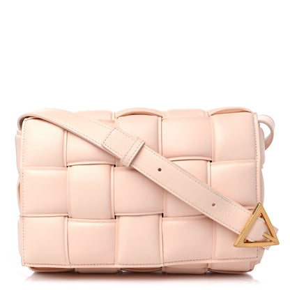 Bottega Veneta Nappa Maxi Intreccio Padded Cassette Crossbody Bag Melon Washed 1 of 9