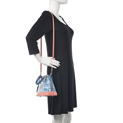 Louis Vuitton Epi Alma BB Aqua 2 of 9