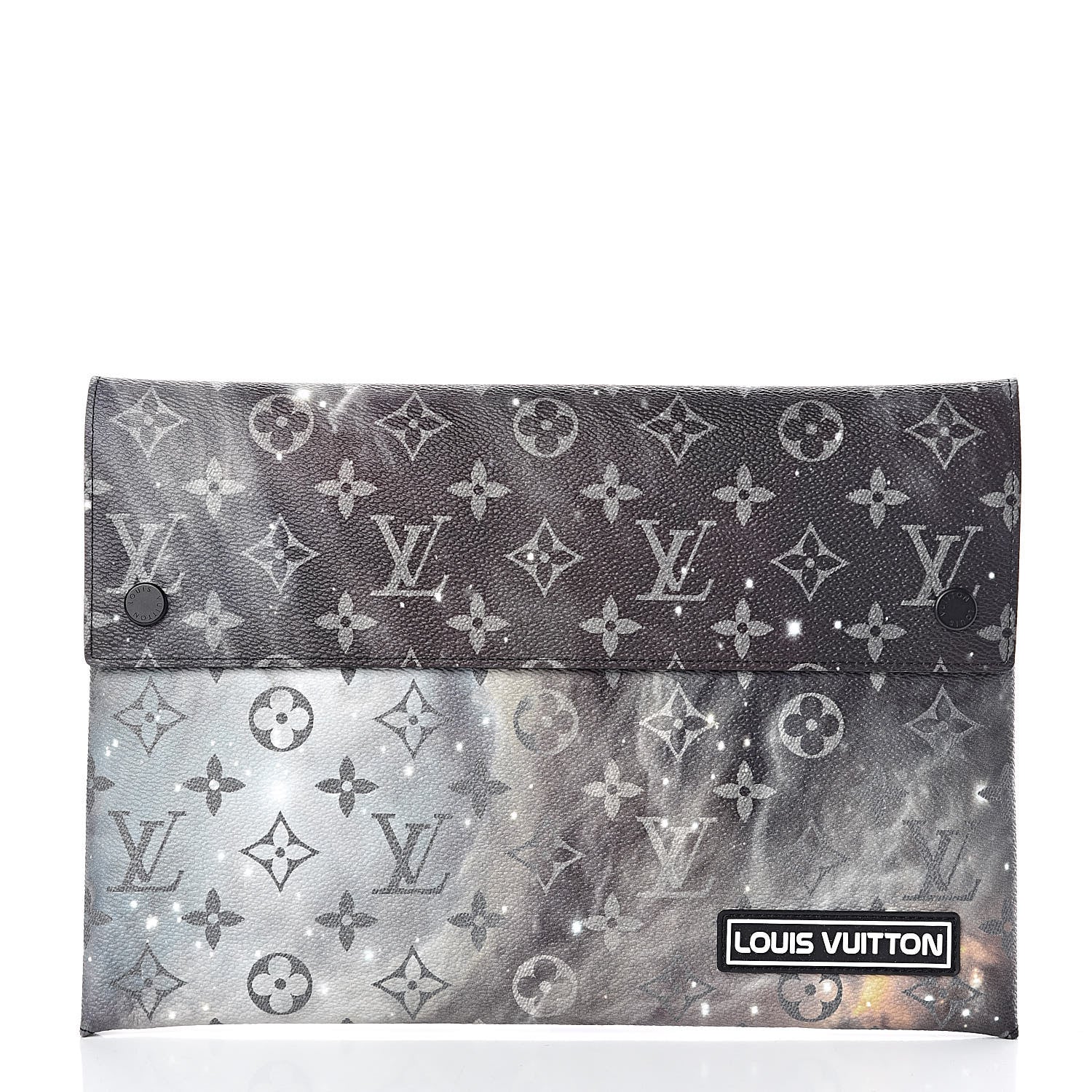 Louis Vuitton Monogram Galaxy Pochette Alpha Triple 3 of 9