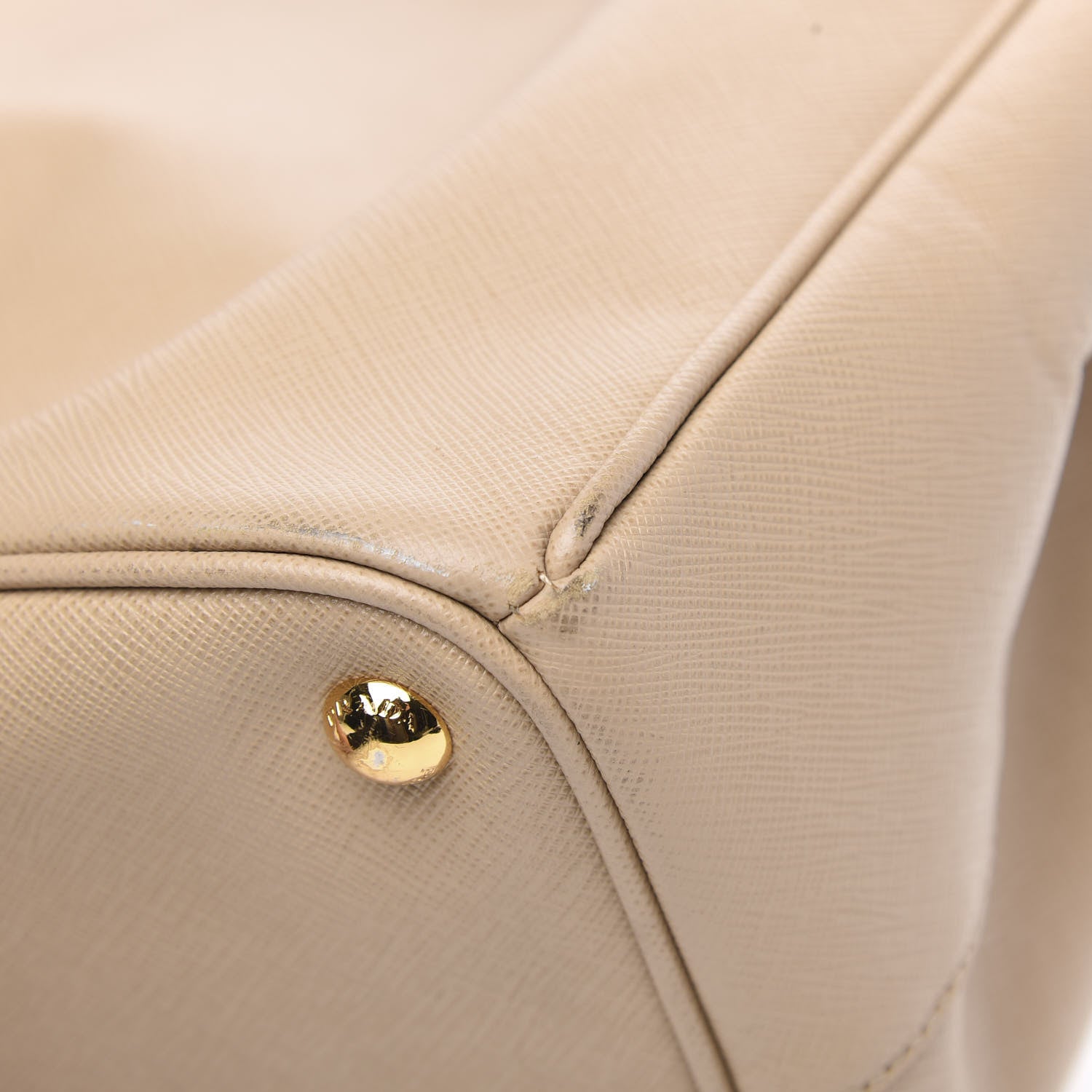 Prada Saffiano Lux Large Tote Sabbia 11 of 15