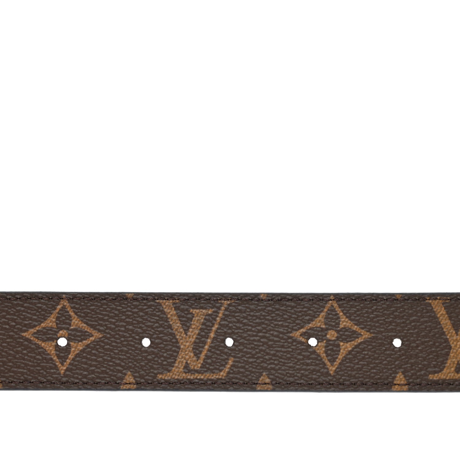 Louis Vuitton Calfskin Monogram 30mm LV Initiales Reversible Belt 80 32 Black 4 of 4