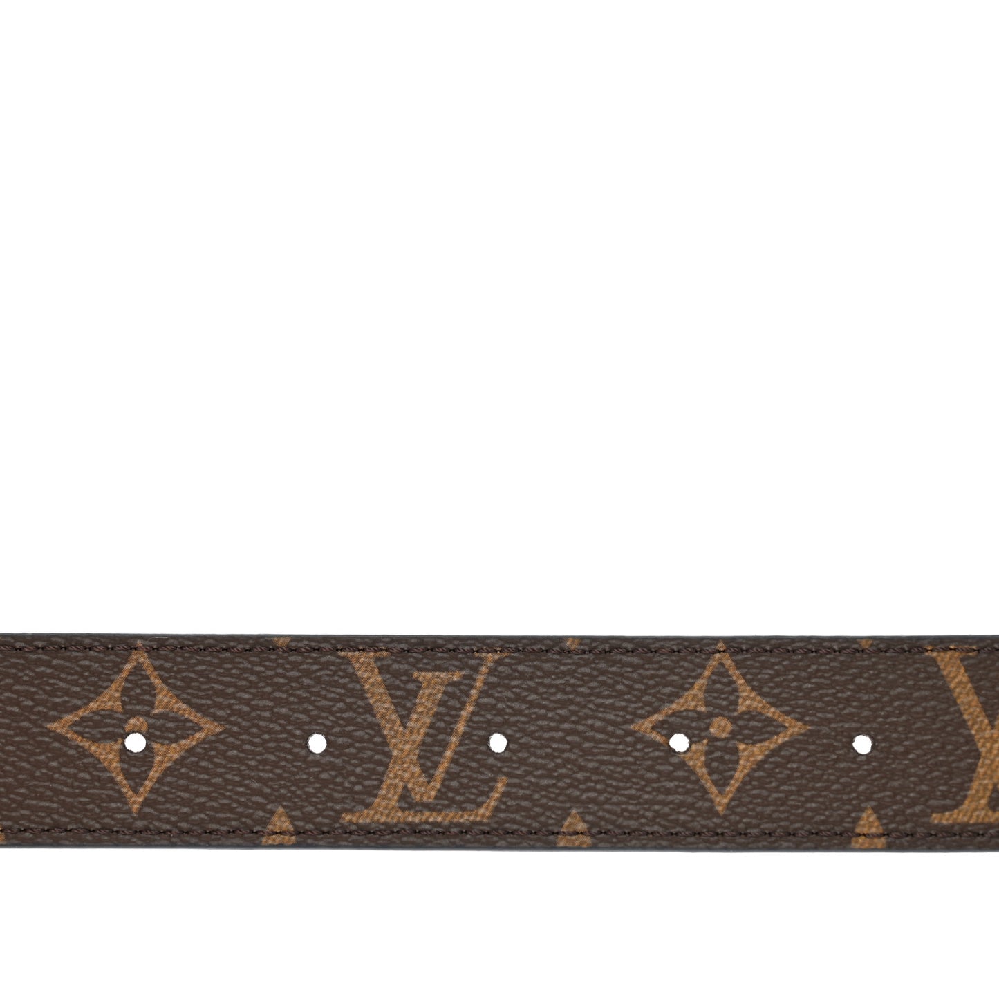 Calfskin Monogram 30mm LV Initiales Reversible Belt 80 32 Black