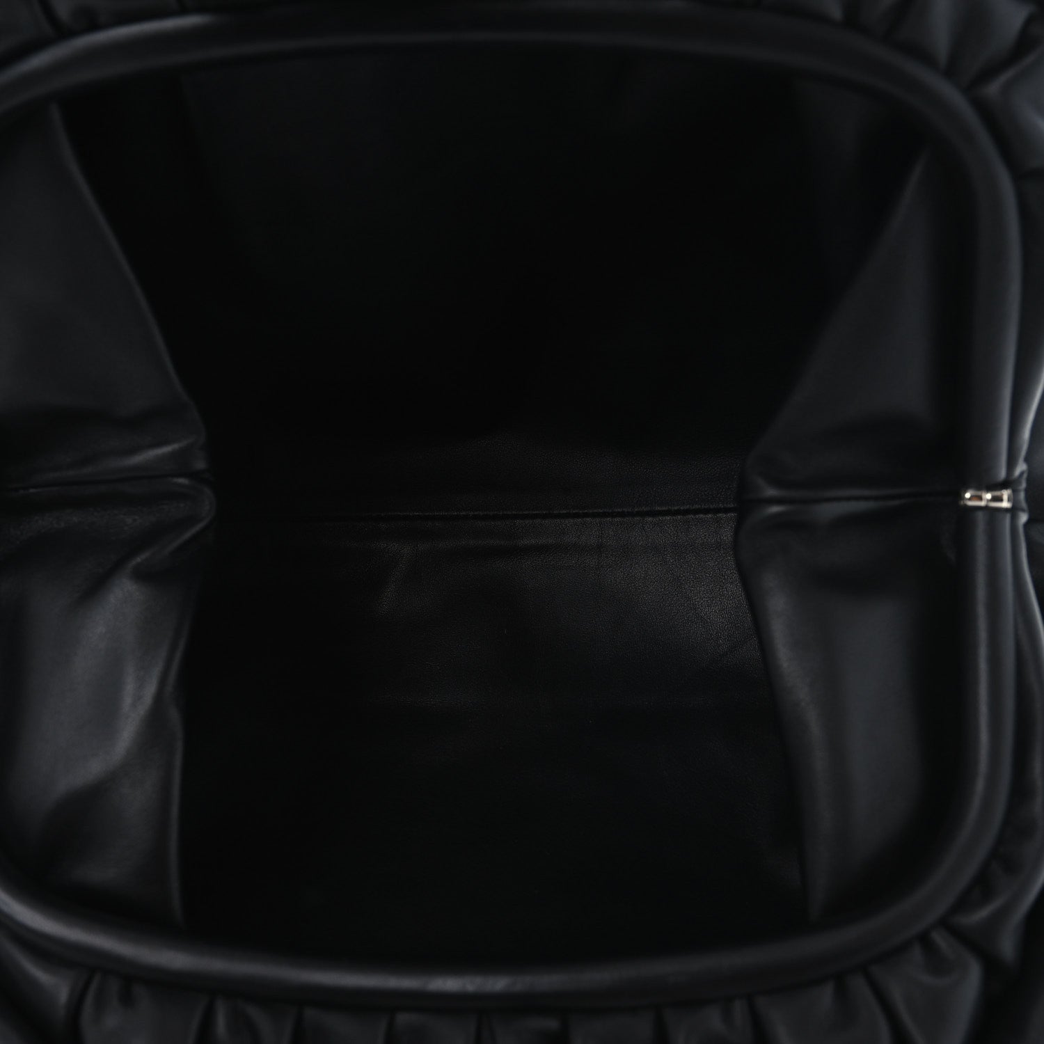 Bottega Veneta Smooth Butter Calf The Pouch Oversized Clutch Black 5 of 10