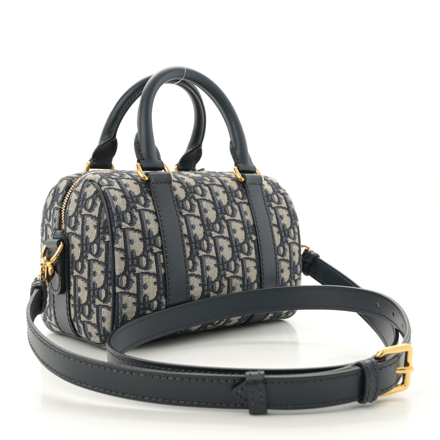 Christian Dior Oblique Groove 20 Bag Blue 1641669 – FASHIONPHILE