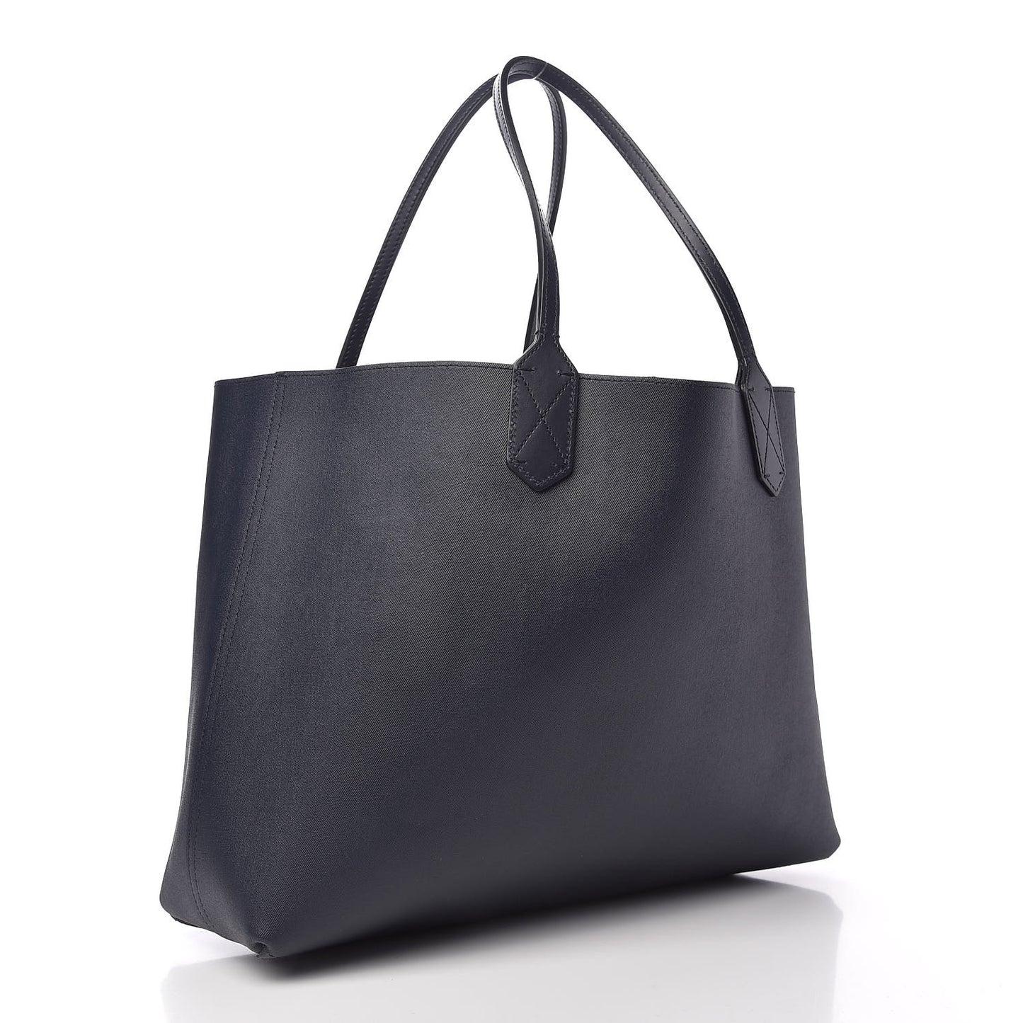 GG Supreme Monogram Blooms Medium Reversible Tote Beige Blue Navy