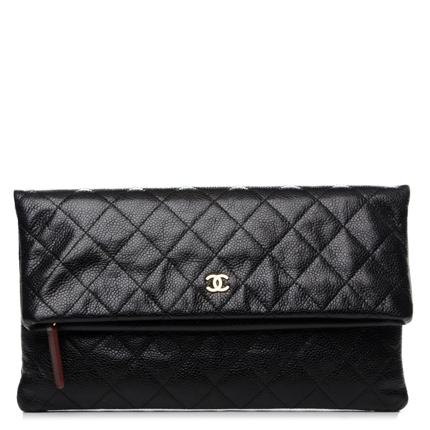 Chanel Caviar Quilted CC Beauty Clutch Black 1 of 7