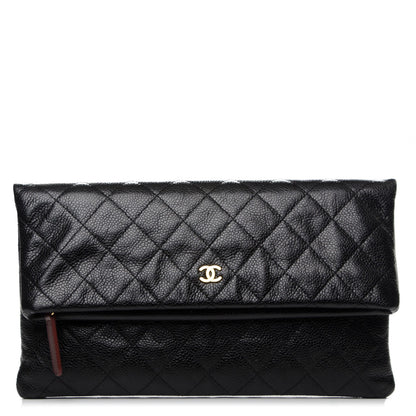 Chanel Caviar Quilted CC Beauty Clutch Black 1 of 7