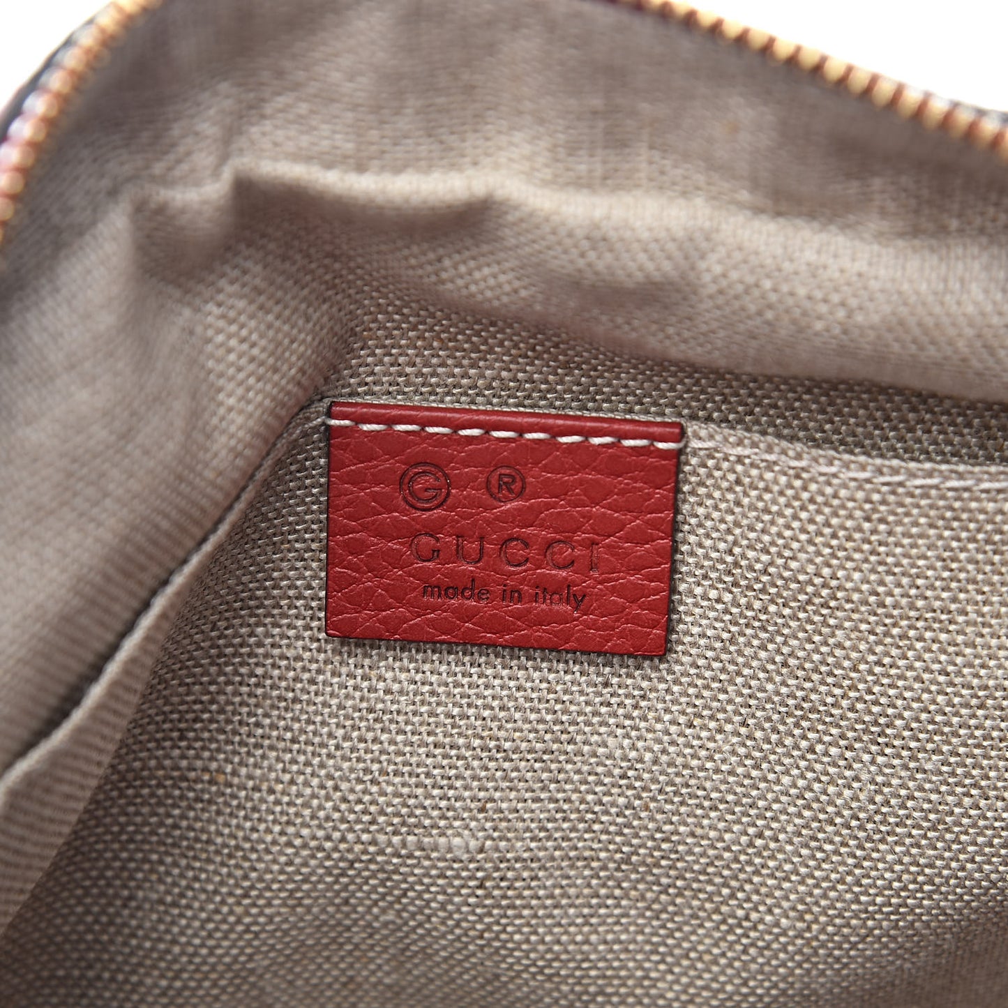 Monogram Mini Bree Messenger Bag Red