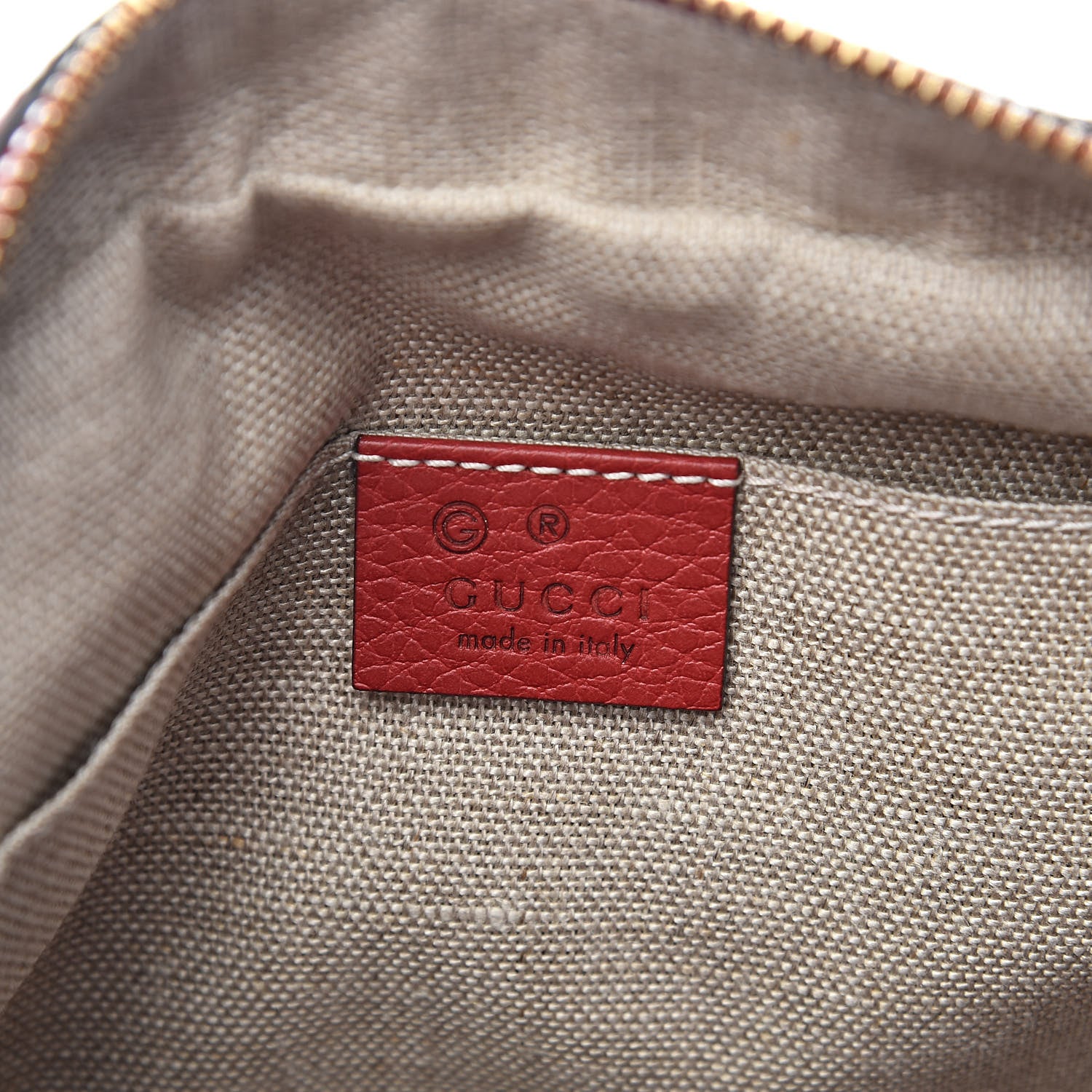 Gucci Monogram Mini Bree Messenger Bag Red 6 of 10