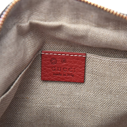 Gucci Monogram Mini Bree Messenger Bag Red 6 of 10