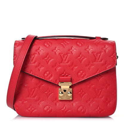 Louis Vuitton Empreinte Pochette Metis Cherry 1 of 15
