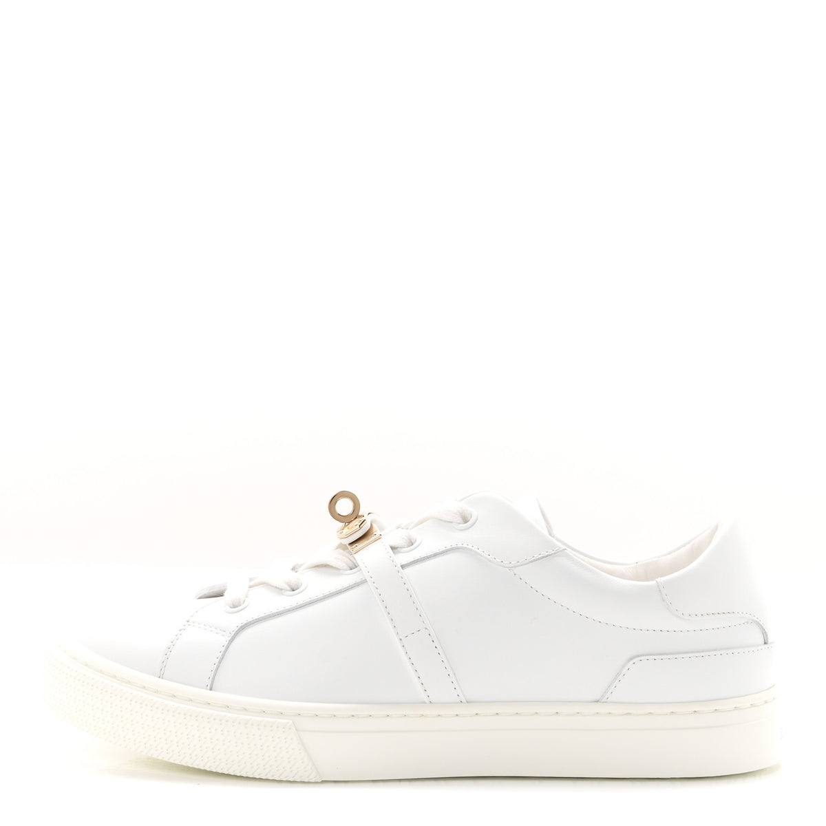 Hermes Calfskin Day Sneakers 38 White 1 of 10