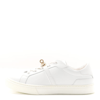 Hermes Calfskin Day Sneakers 38 White 1 of 10