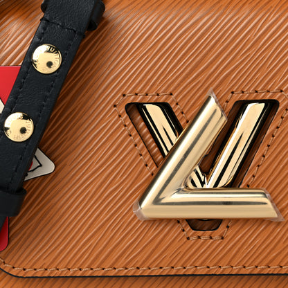 Louis Vuitton Epi Crafty Twist Shoulder Bag Mini Caramel 6 of 8