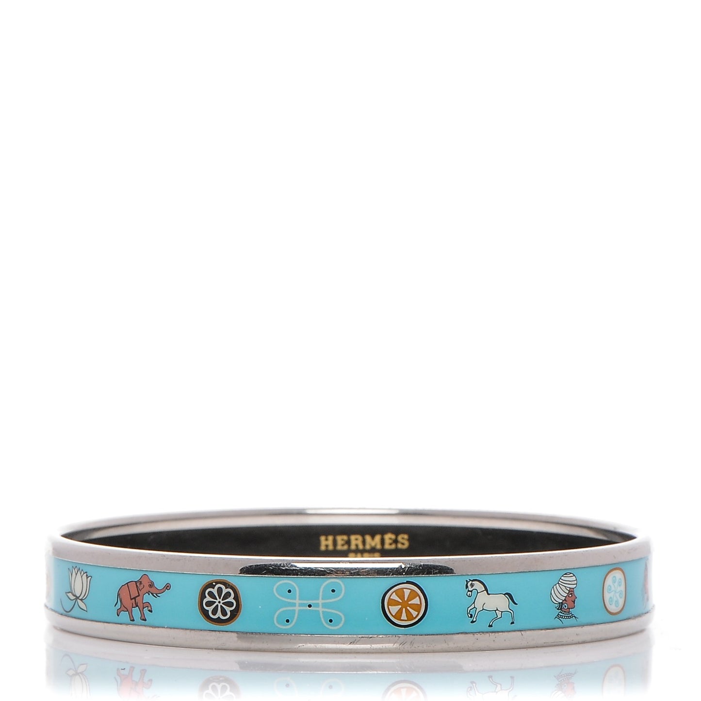 Enamel Printed Narrow Bracelet 70