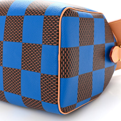 Louis Vuitton Damier Pop Speedy Bandouliere 25 Blue 10 of 10