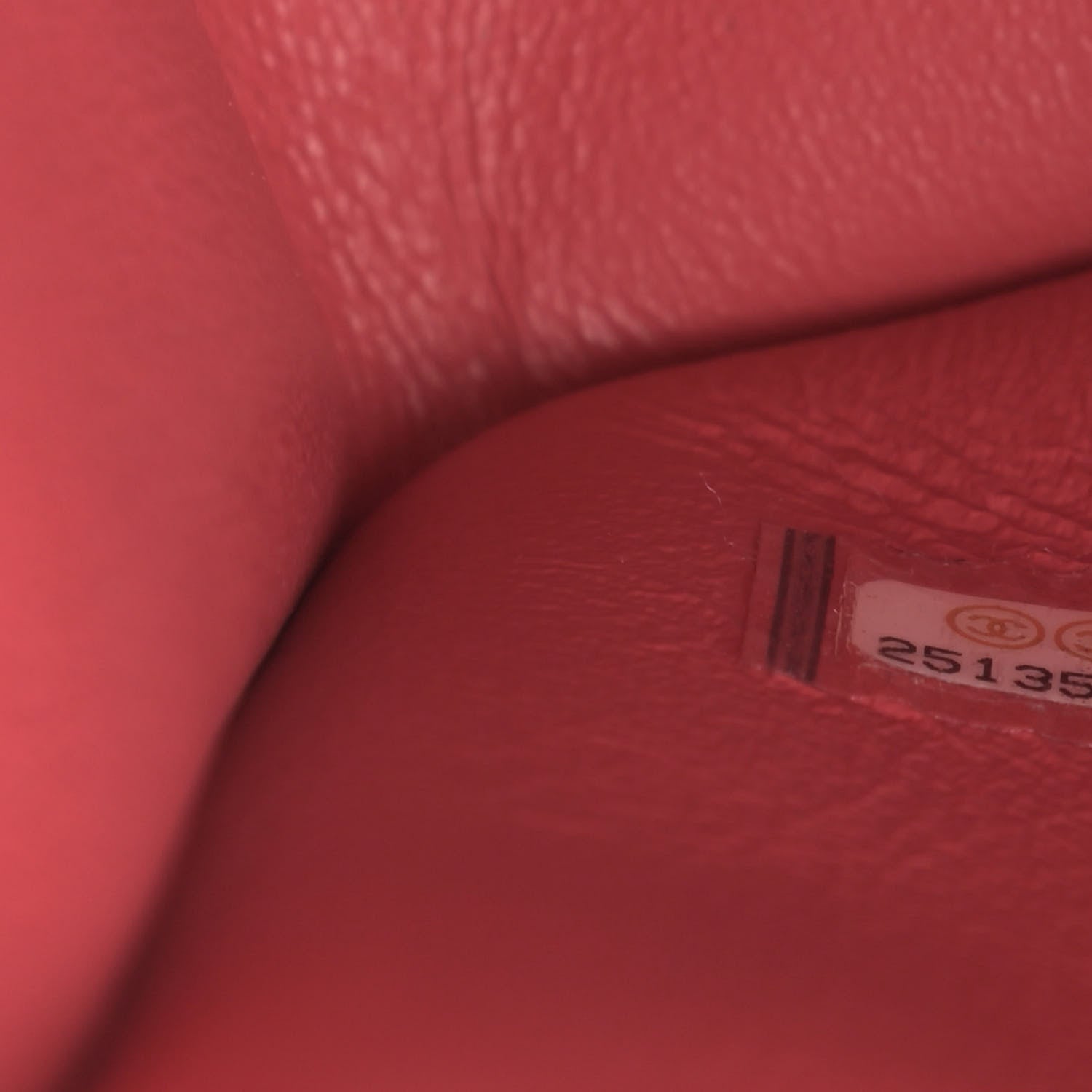 Chanel Caviar Quilted Jumbo Double Flap Dark Pink 7 of 11