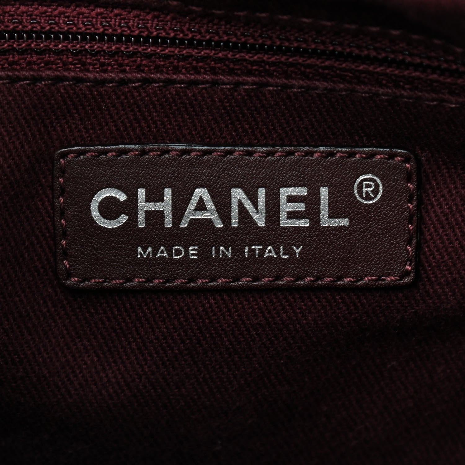 Chanel Iridescent Calfskin Quilted Large In The Mix Tote Black 7 of 8