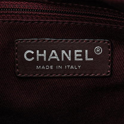 Chanel Iridescent Calfskin Quilted Large In The Mix Tote Black 7 of 8