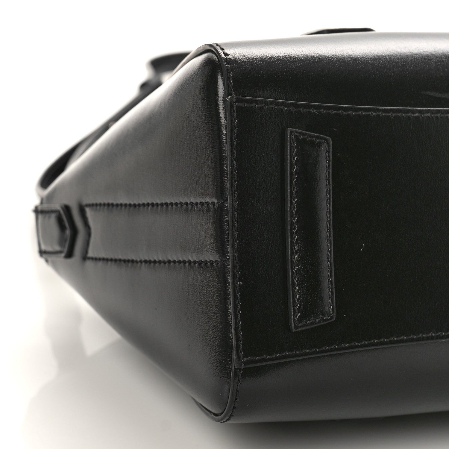 Givenchy Box Calfskin Mini Lock Antigona Shoulder Bag Black 7 of 9