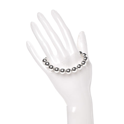 Tiffany Sterling Silver 10mm HardWear Ball Bracelet 2 of 6