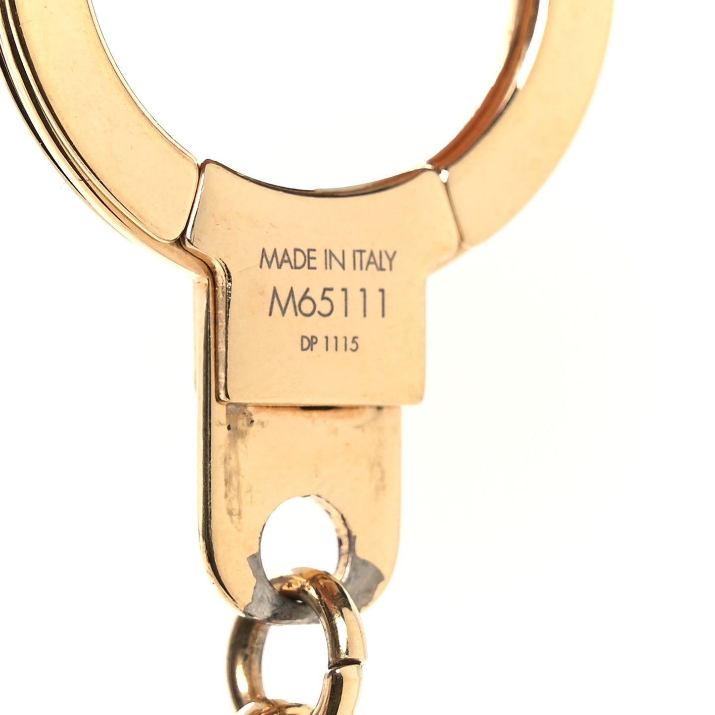 Fleur De Monogram Bag Charm Chain