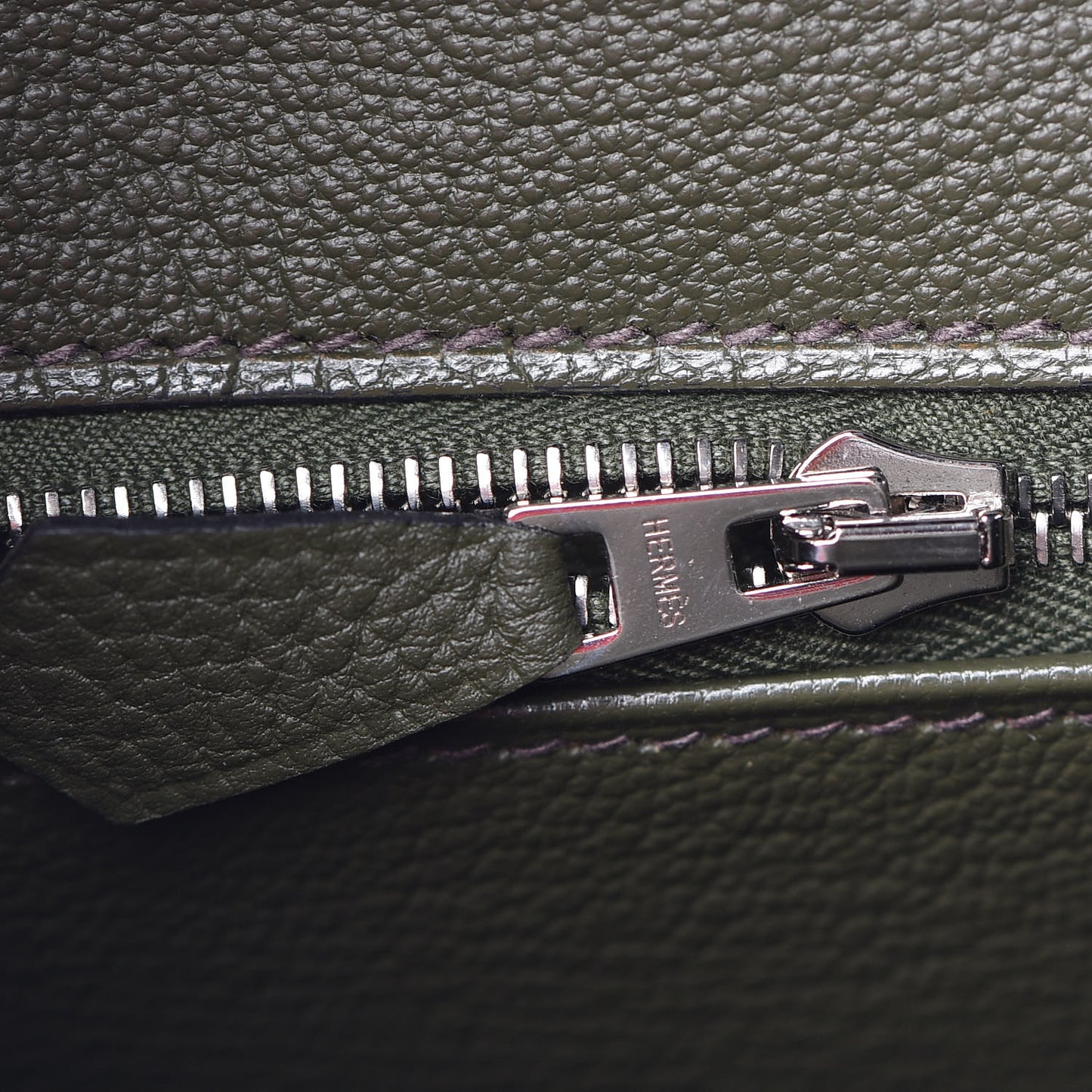 Togo Birkin 25 Vert Olive