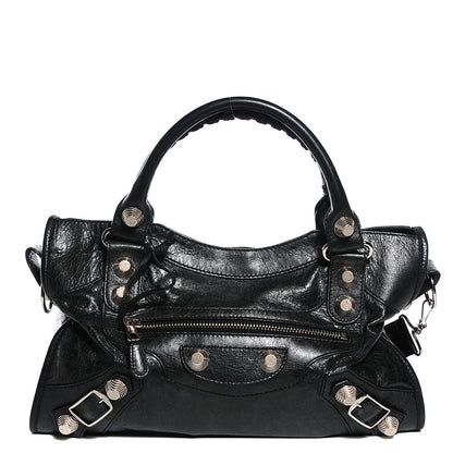 Balenciaga Agneau Giant 21 Silver Hardware City Black 1 of 10