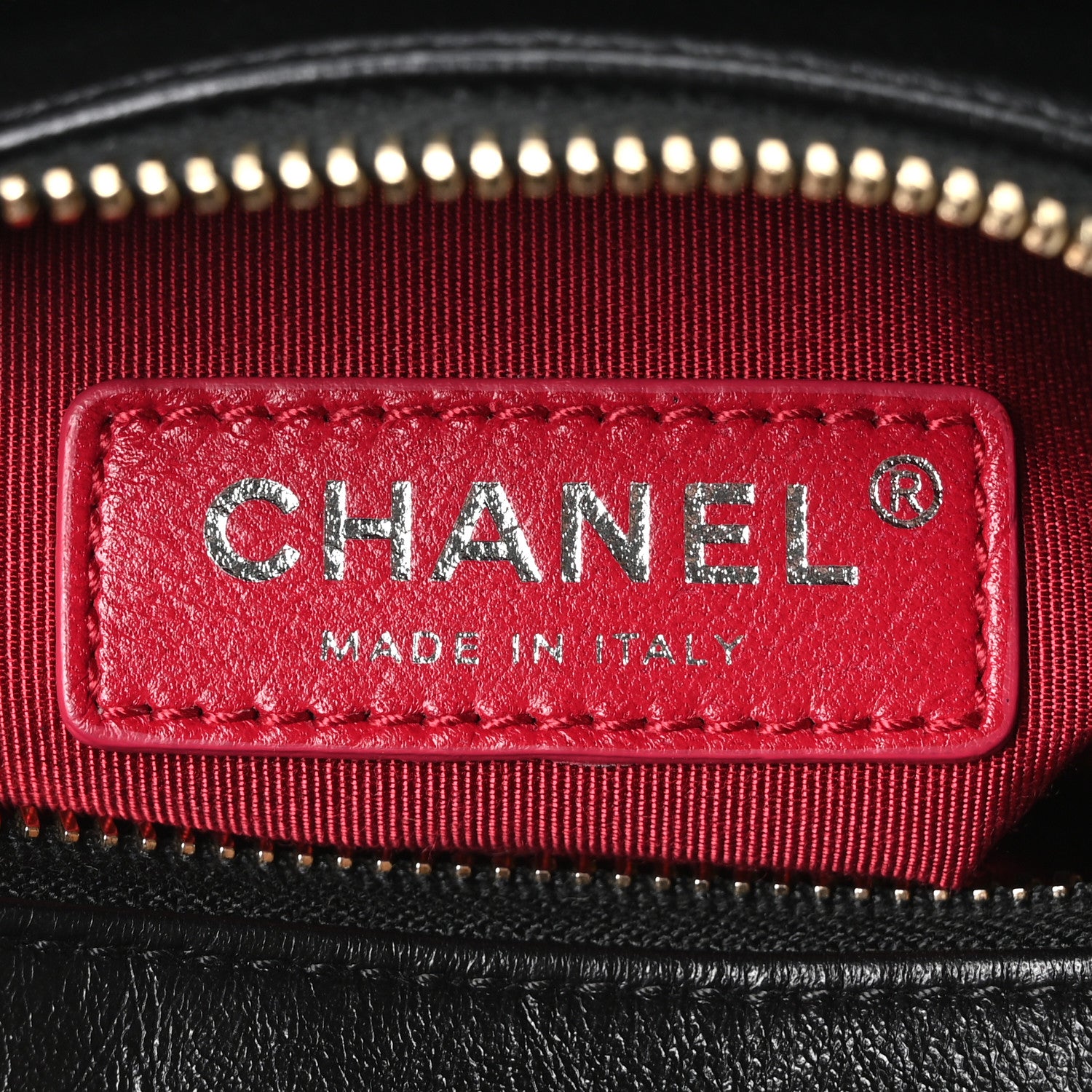 Chanel Aged Calfskin Quilted Small Gabrielle Logo Hobo Black 6 of 10