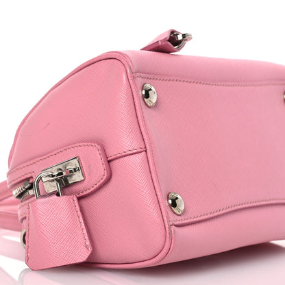 Prada Saffiano Lux Top Handle Crossbody Bag Rosa 13 of 21