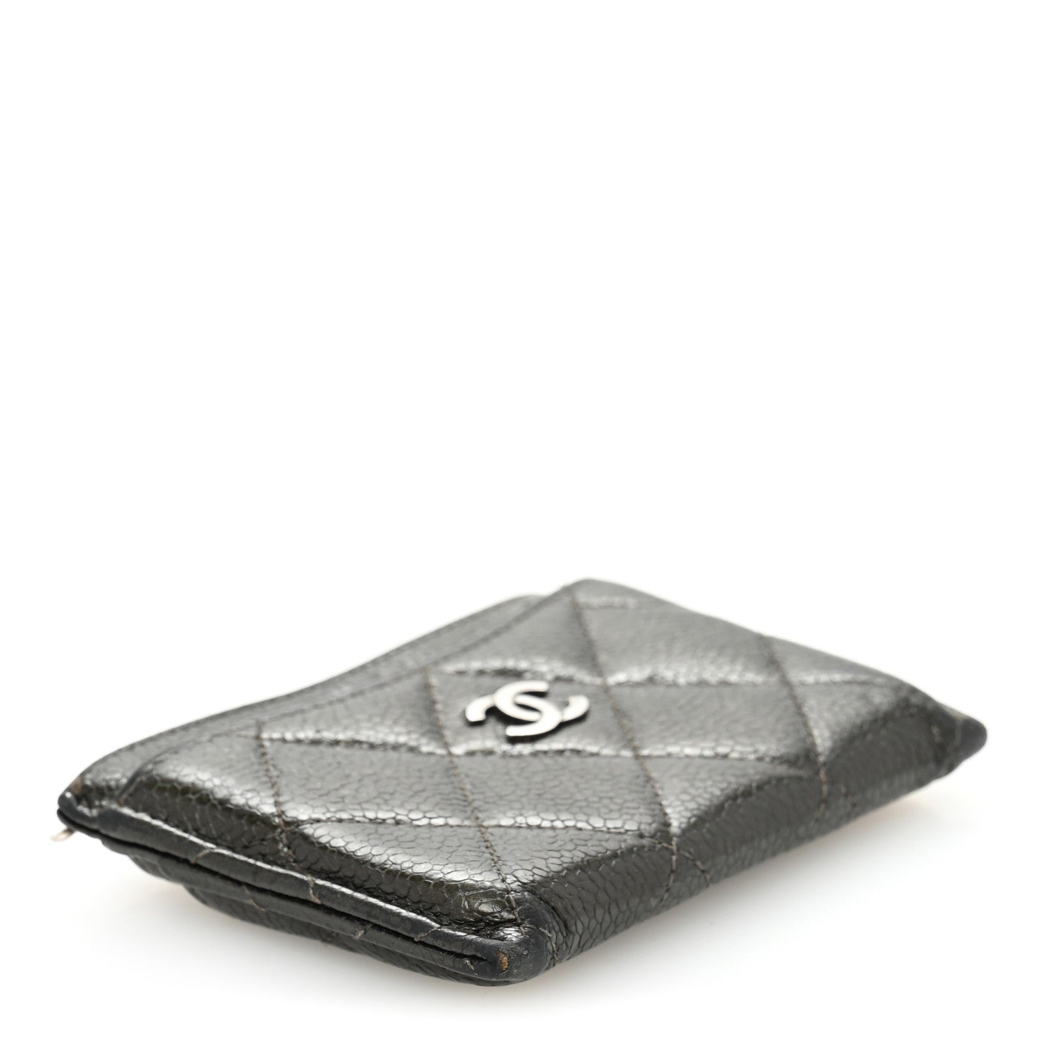 Chanel Caviar Quilted Card Holder Black 4 of 11