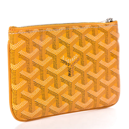 Goyard Goyardine Mini Senat Pochette Yellow 3 of 6