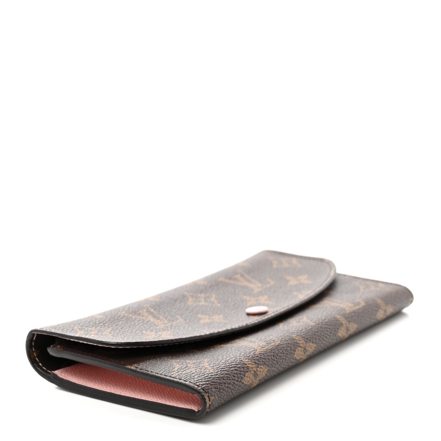 Louis Vuitton Monogram Emilie Wallet Rose Ballerine 4 of 10