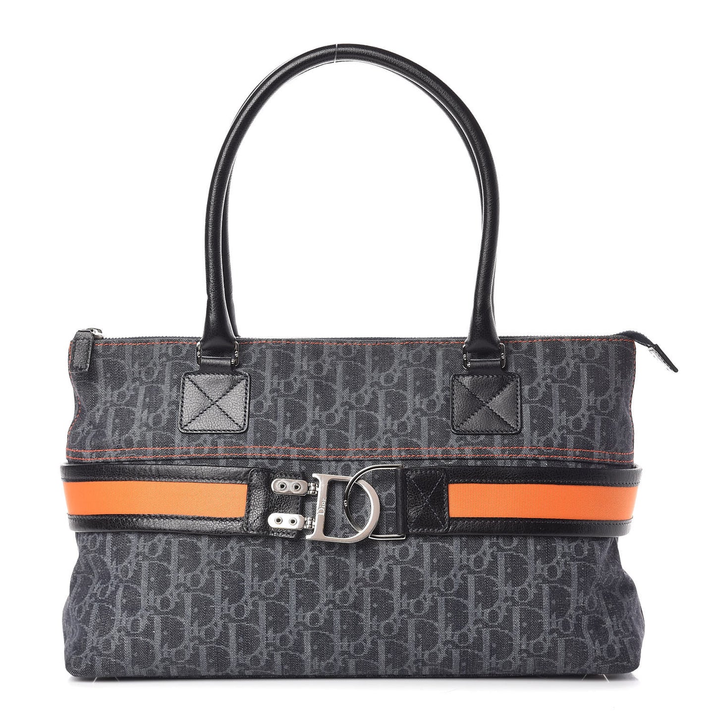 Denim Monogram Flight Tote Blue