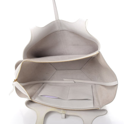 Celine Baby Grained Calfskin Small Tri-Fold Bag White 5 of 11