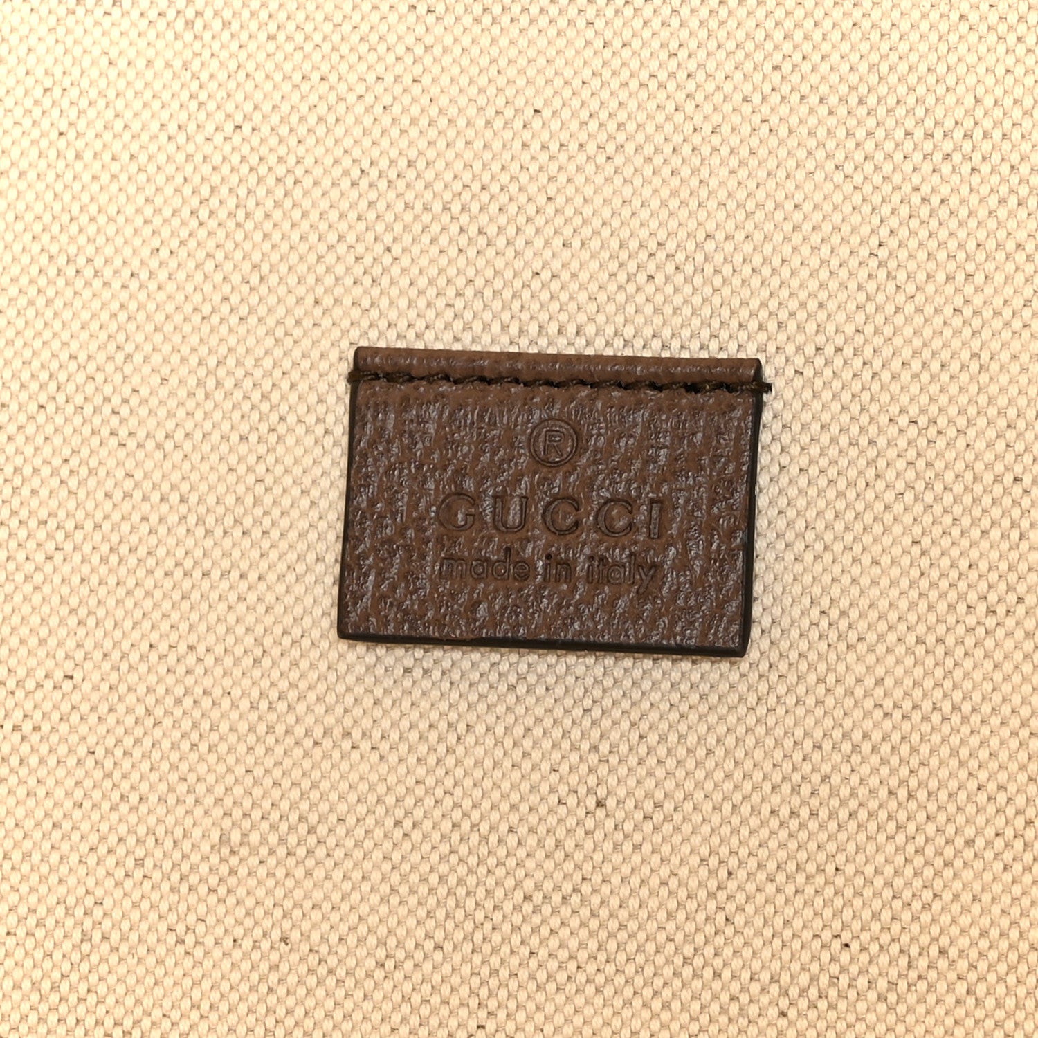 Gucci Linen Heavy Canvas Textured Dollar Calfskin Web Large Retro Interlocking G Foldable Tote Light Beige New Acero 6 of 9