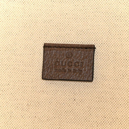 Gucci Linen Heavy Canvas Textured Dollar Calfskin Web Large Retro Interlocking G Foldable Tote Light Beige New Acero 6 of 9