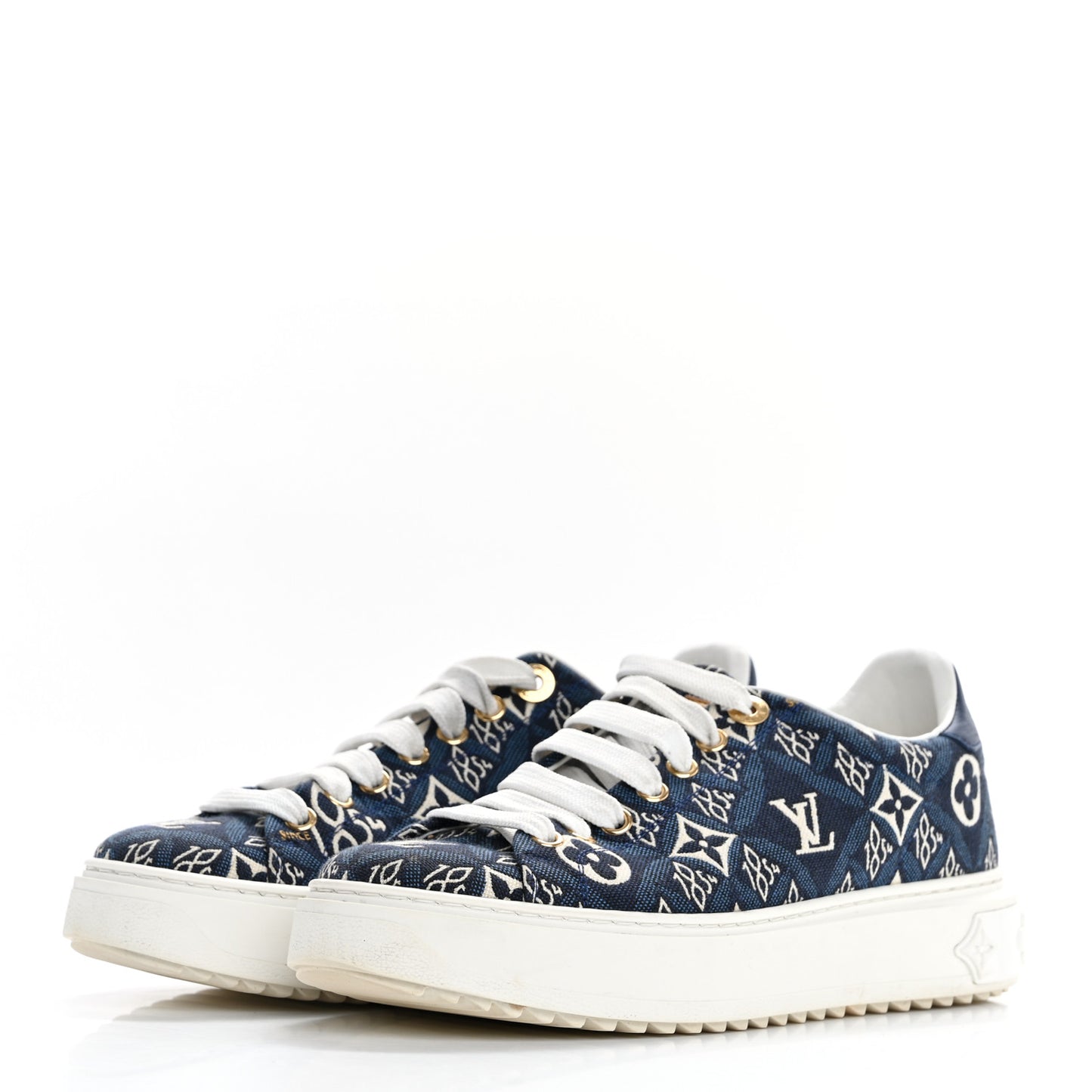 Jacquard Since 1854 Time Out Sneakers 36.5 Blue